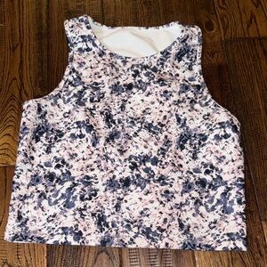 Balance Collection Print Crop Tank Top